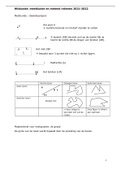 Wiskunde samenvatting meetkunde + meten en metend rekenen leerkracht lager onderwijs