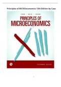 Principles of MICROconomics 13th Edition by Case