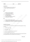 QUESTION 01  1.1 State 7 disadvantages of low power factor. (7) 1.2 Discuss 3 causes of low power factor. (3)   Answer  1.1   i. High KVA rating of equipment√ ii. Less amount of active power√ iii. Large voltage drops in alternators√ iv. Large copper losse