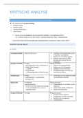 Samenvatting Kritische Analyse van het Sociaal Beleid - sociaal werk