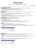 Samenvatting scheikunde hf 10 - Organische verbindingen