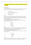 Prioritization Delegation and Assignment 4th Edition LaCharity Nursing Test Bank