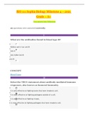 BIO 111 Sophia Biology Milestone 4 - 2021 | BIO111 Sophia Biology Milestone 4 - Grade A
