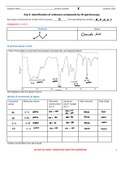 Identification of Organic Compounds by IR and NMR Spectroscopy