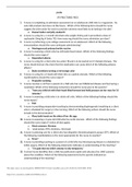 Exam (elaborations) NURS 307 | ATI PROCTORED PEDS Complete Test Answers_all correct. 1. A nurse is completing an admission assessment on an adolescent child who is a vegetarian. He eats milk products but does not like beans. Which of the following items s