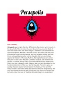 Persepolis By Marjane Satrapi studynotes