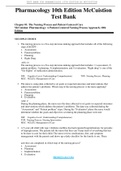 BUNDLE |Pharmacology A Patient-Centered Nursing Process Approach  9th - 10th - 11th Edition Linda McCuistion Test Bank Full Chapters  | Latest 2023