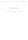 biology-1441-lab-6 lab3 lab4 lab8 lab2 CELL AND MOLECULAR BIOLOGY