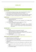 Samenvatting  Module Onderzoek En Behandeling 2B (HOC)