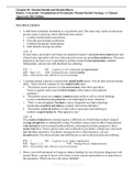 Chapter 01: Mental Health and Mental Illness Halter: Varcarolis’ Foundations of Psychiatric Mental Health Nursing: A Clinical Approach, 8th Edition