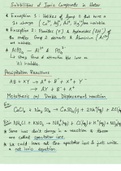 CHEM 1307 Reactions Chapter Notes