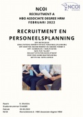 NCOI Recruitment en Personeelsplanning moduleopdracht Feb. 2022 - NIEUWE LAYOUT! - Geslaagd (8) SPP methodiek