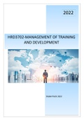 HRD3702 EXAM PACK 2022