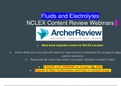 Fluids and Electrolytes NCLEX Content Archer Review Webinars 