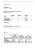 Managerial Accounting Chapter 5 Homework  Answers