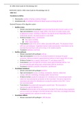 Dr. Wilk’s Note Guide for Microbiology Unit 10- VERIFIED