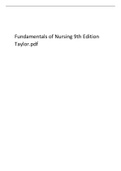 Fundamentals of Nursing 9th Edition Taylor.pdf