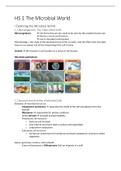 Samenvatting Brock Biology of Microorganisms, Global Edition, ISBN: 9781292235103  Microbiology