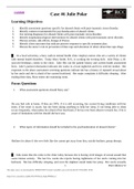 Case Nursing Case Study PTSD Julie Polar 20 year old freshman - Riverside City College Case #6 Julie Polar Learning Objectives 1. Identify assessment questions specific for abused clients with post-traumatic stress disorder. 2. Identify content recommende