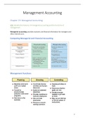 Financial Management and Tax Summary (IBM)