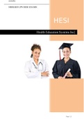 MERGED LPN HESI EXAMS