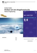 3ENG-IO1-Analyse van een Vleugelconstructie (cijfer 9.4)