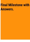 Exam (elaborations) Final_Milestone_with_Answers. 