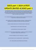 SOCE part 1 2024 LATEST UPDATE (RATED A) SOCE part 1