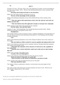 Grand Canyon University - CWV 301 QUIZ 2 LATEST- Answers verified 100% correct -Graded GRAND CANYON UNIVERSITY CWV 301/ CWV301 QUIZ 2 Proverbs 9:10 says, “The fear of the Lord is the beginning of wisdom, and the knowledge of the Holy One is insight” (ESV)