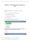 SEJPME II Module 17 - Communications Strategy Post Test