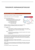 Samenvatting TIF - Thermofysiologie 