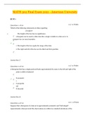 Math 302 Final Exam 2021 - American University | Math302 Final Exam_Graded A - American University