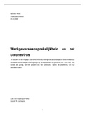 Onderzoeksvoorstel bachelor scriptie thesis (onderwerp: werkgeversaansprakelijkheid en het coronavirus)