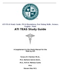 ATI TEAS Study Guide; TEAS Breakdown, Test-Taking Skills , Science, English , Math 2022