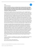 Other NR 500 Week 7 Discussion: Incivility and Healthful Environments (With Responses) | Download To Score An A Reflect on an experience in which you were directly involved or witnessed incivility in the workplace. Provide a brief synopsis of the situatio