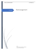 NCOI - Moduleopdracht Riskmanagement met eindcijfer 9!