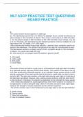 MLT ASCP PRACTICE TEST QUESTIONS BOARD PRACTICE