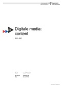 Digitale media: content