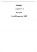 PYC4807 Assignment 3 Portfolio Due 23 September 2024