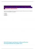 Test Bank For Hamric & Hanson's Advanced Practice Nursing 7th Edition By Mary Fran Tracy, Eilee Chapter 1-26 questions and answers