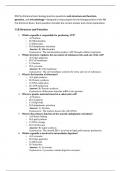 RN Pre-Entrance Exam biology practice questions cell structure and function,  genetics, and microbiology—designed to help prepare for the biology portion of the RN  Pre-Entrance Exam. Each question includes the correct answer and a brief explanation. 