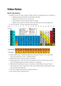 Class notes Materials & Processes II: Metals and Ceramics (MET143) 