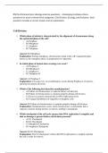 RN Pre-Entrance Exam ,Biology practice questions ,  challenging multiple-choice questions for each of these three categories: Cell Division, Ecology, and Evolution. Each question includes a correct answer and an explanation.