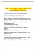 Pool Operator Study Guide Questions And Answers Latest Top Score.