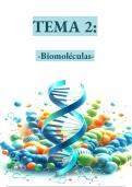 Tema 2: Biomoléculas.