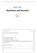 ALU 301 CHAPTER 8 CHILDHOOD CANCERS QUESTIONS AND ANSWERS