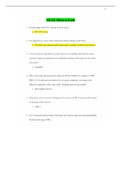 Chamberlain College of Nursing: NR601 Midterm Exam (Version-1, Latest-2022) / NR 601 Midterm Exam |100% Correct Answers, Already Graded “A”|