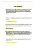 Chamberlain College of Nursing: NR 601 Midterm Exam (Version-2, Latest-2022) / NR601 Midterm Exam |100% Correct Answers, Already Graded “A”|