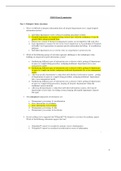 Chamberlain College of Nursing: NR599 Final Exam (Latest-2022) / NR 599 Final Exam: Nursing Informatics for Advanced Practice (MCQs, True/False, Essay Q & A) |100% Correct Answers, Already Graded “A”|