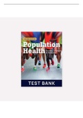 Population Health: Creating a Culture of Wellness 2nd Edition by David B. Nash, Raymond J. Fabius, Alexis Skoufalos and Janice L. Clarke. All Chapters 1-21. (Complete Download). 236 Pages. TEST BANK.